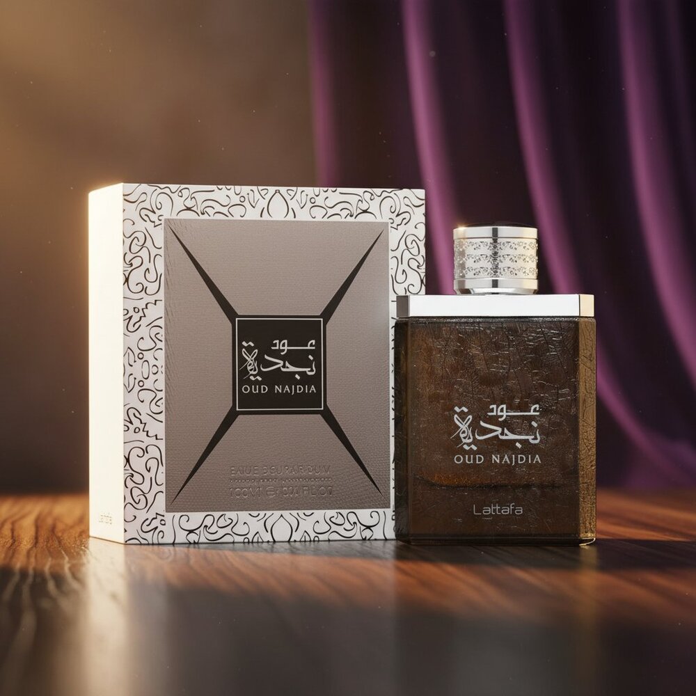 Lattafa Oud Najdia Eau De Parfum Spray for Men 3.4 oz (100 mL)